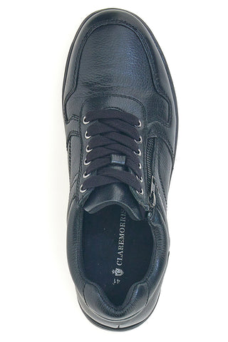 Claremorris 23105753 Schnürschuhe aus echtem Leder, Schwarz