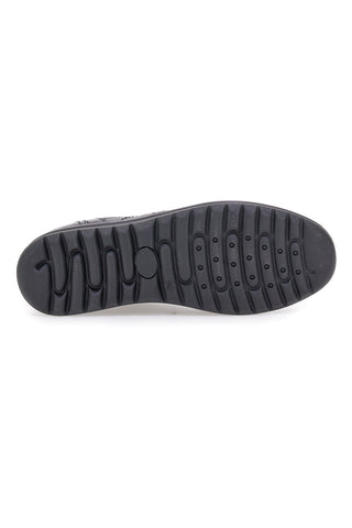 Scarpe stringate nere in vera pelle Claremorris 1310460