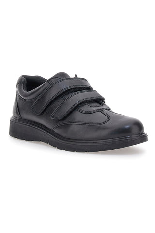 Scarpe nere con doppio strappo Claremorris 20116744