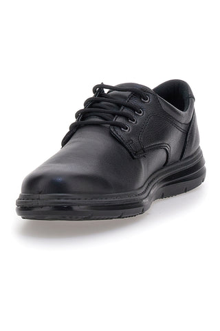 Imac 85130826790011 Schnürschuhe aus schwarzem Leder