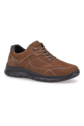 Imac 85254030266017 Schnürschuhe aus braunem Leder