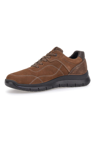 Imac 85254030266017 Schnürschuhe aus braunem Leder