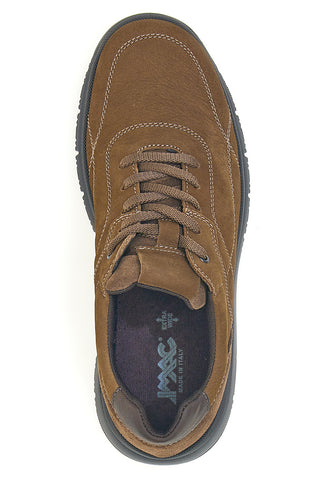 Imac 85254030266017 Schnürschuhe aus braunem Leder