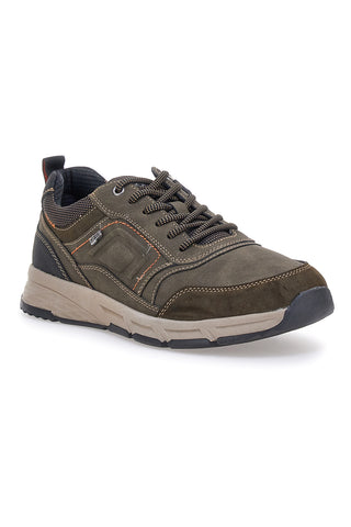 Relife 2472319FR wasserabweisende vegane Khaki-Schuhe mit herausnehmbarer Innensohle