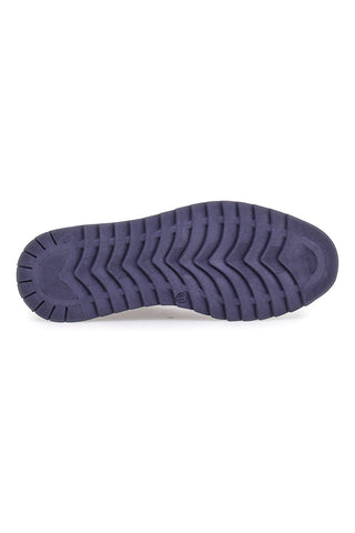 Scarpe stringate blu con inserti effetto pitone e suola carrarmato Pittarello Eco 25276006