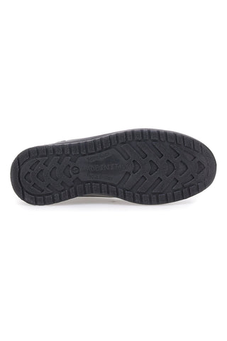 Sneakers nere in vera pelle con fondo rialzato Marco Brandi 308