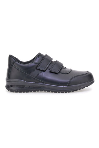 Marco Brandi 29 – Schwarze Schuhe aus echtem Leder mit Doppelriemen