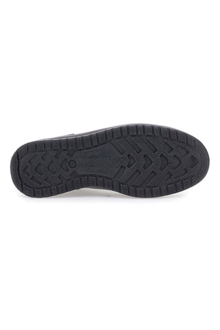 Marco Brandi 2100 Slipper aus echtem Leder, Schwarz
