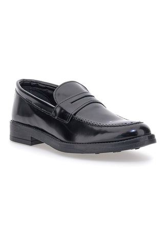 Mocassini neri in vernice Pittarello Focus 102