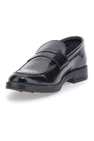 Mocassini neri in vernice Pittarello Focus 102