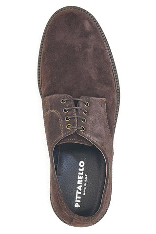 Pittarello 600 Schnürschuhe aus braunem Wildleder
