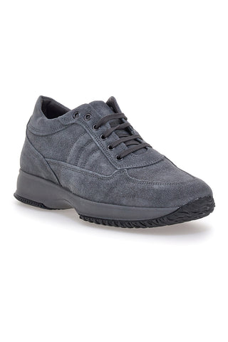 Pittarello 2920 Lässige graue Wildleder-Sneaker