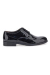 Scarpe stringate nere in vernice lucida Pittarello 600