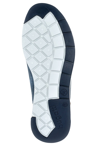 Sneakers blu con lacci e zip laterale Bugatti 3333071350004000