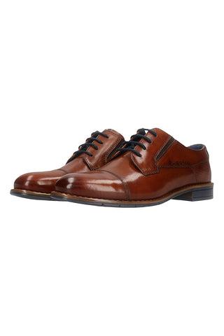 Scarpe eleganti marroni stringate Bugatti 315AQR0410006300