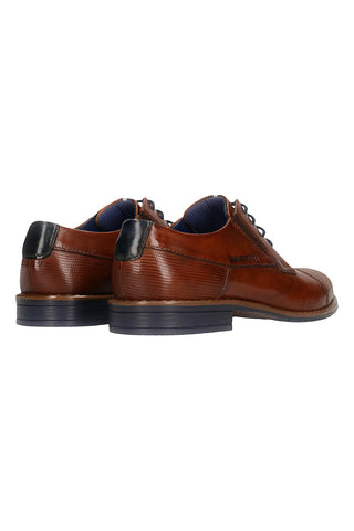 Scarpe eleganti marroni stringate Bugatti 315AQR0410006300