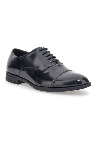 Glänzende schwarze Schnürschuhe Claremorris 1681584