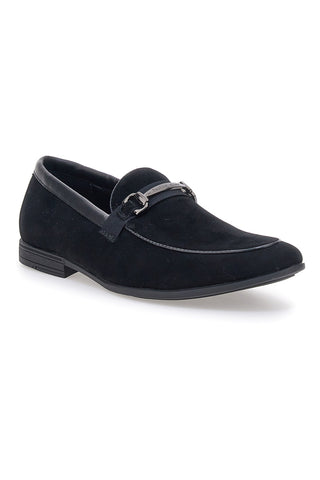 Mocassini neri con morsetto Claremorris 218014A