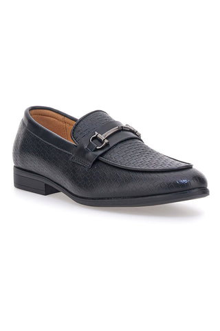 Mocassini neri con morsetto Longford 2Y08513