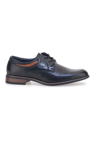 Longford elegante schwarze Schnürschuhe 6Y97674