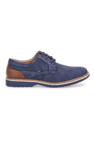 Schnürschuhe in Marineblau mit kontrastierenden Details Longford 5Y03710