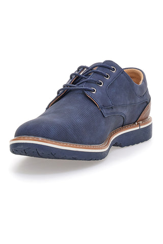 Scarpe stringate navy dettagli a contrasto Longford 5Y03710