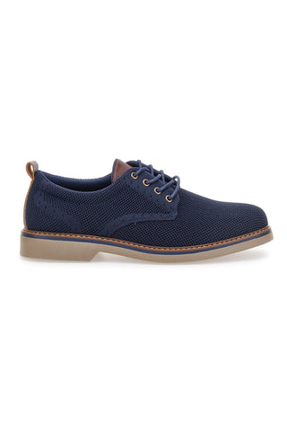 Navyfarbene Schnürschuhe Longford 6Y99891