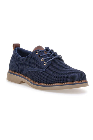 Navyfarbene Schnürschuhe Longford 6Y99891