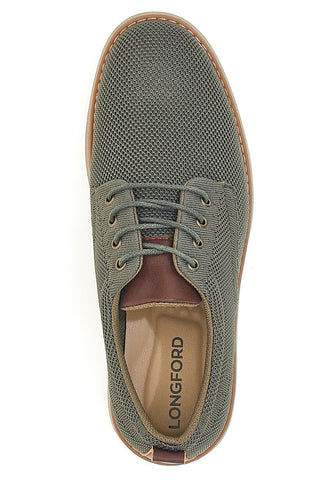 Scarpe stringate verdi Longford 6Y99891