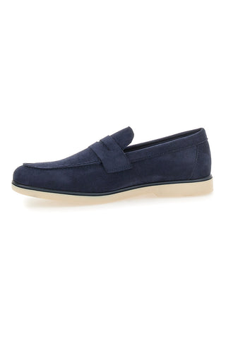 Mokassins in Marineblau, schlichte Linie Longford 2Y3833Y