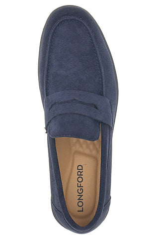 Mokassins in Marineblau, schlichte Linie Longford 2Y3833Y