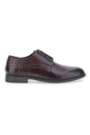 Braune Schnürschuhe aus echtem Leder Pittarello Class 300