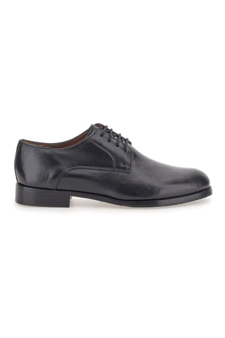 Pittarello Klasse 330 elegante schwarze Echtlederschuhe