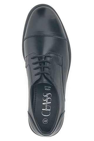 Scarpe eleganti nere stringate in vera pelle Pittarello class 2012