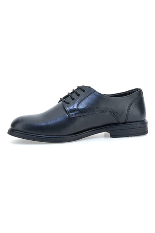 Elegante schwarze Schnürschuhe aus echtem Leder Pittarello Klasse 2011
