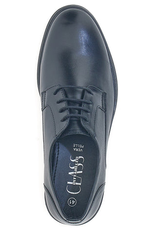 Elegante schwarze Schnürschuhe aus echtem Leder Pittarello Klasse 2011