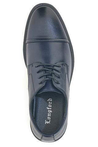 Scarpe eleganti blu stringate Longford 9010