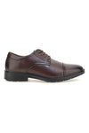 Scarpe eleganti marroni stringate Longford 9011