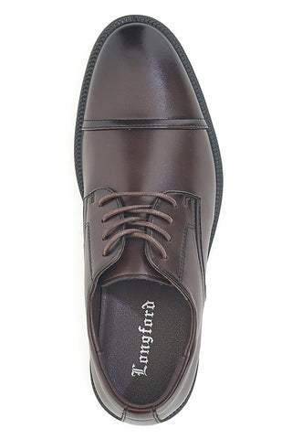 Scarpe eleganti marroni stringate Longford 9011