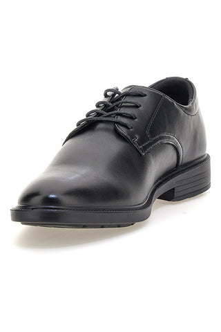 Elegante schwarze Schnürschuhe Longford 9012