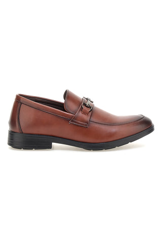 Mocassini marroni con morsetto Longford 9015