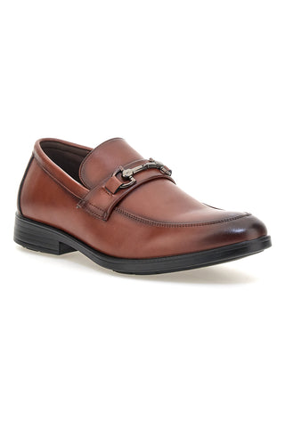 Mocassini marroni con morsetto Longford 9015