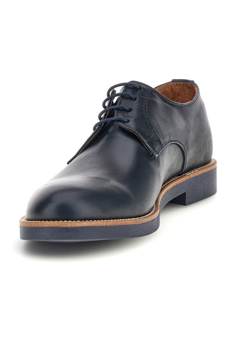 Scarpe stringate Blu scuro design classico Pittarello 600