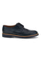 Scarpe stringate blu in pelle Pittarello 8023