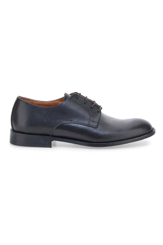 Pittarello 400 elegante schwarze Lederschuhe