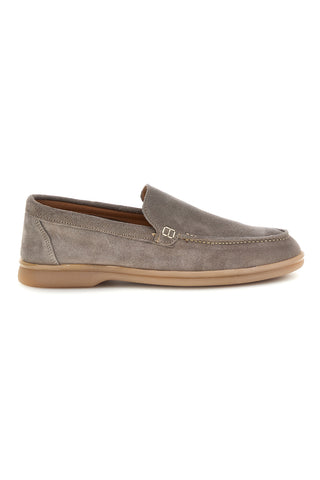 Beige Echtleder Mokassins Ptr 800