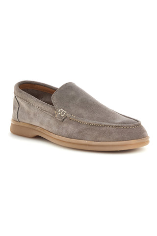 Beige Echtleder Mokassins Ptr 800