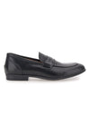 Mocassini neri in vera pelle Pittarello 070