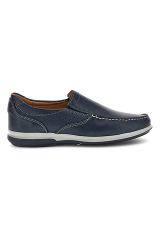 Blaue Loafer aus echtem Leder Jerpoint 640