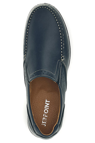Blaue Loafer aus echtem Leder Jerpoint 640